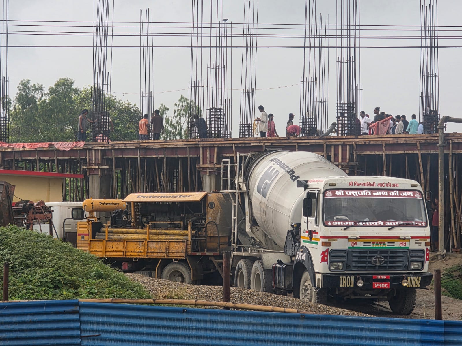 During Building Construction