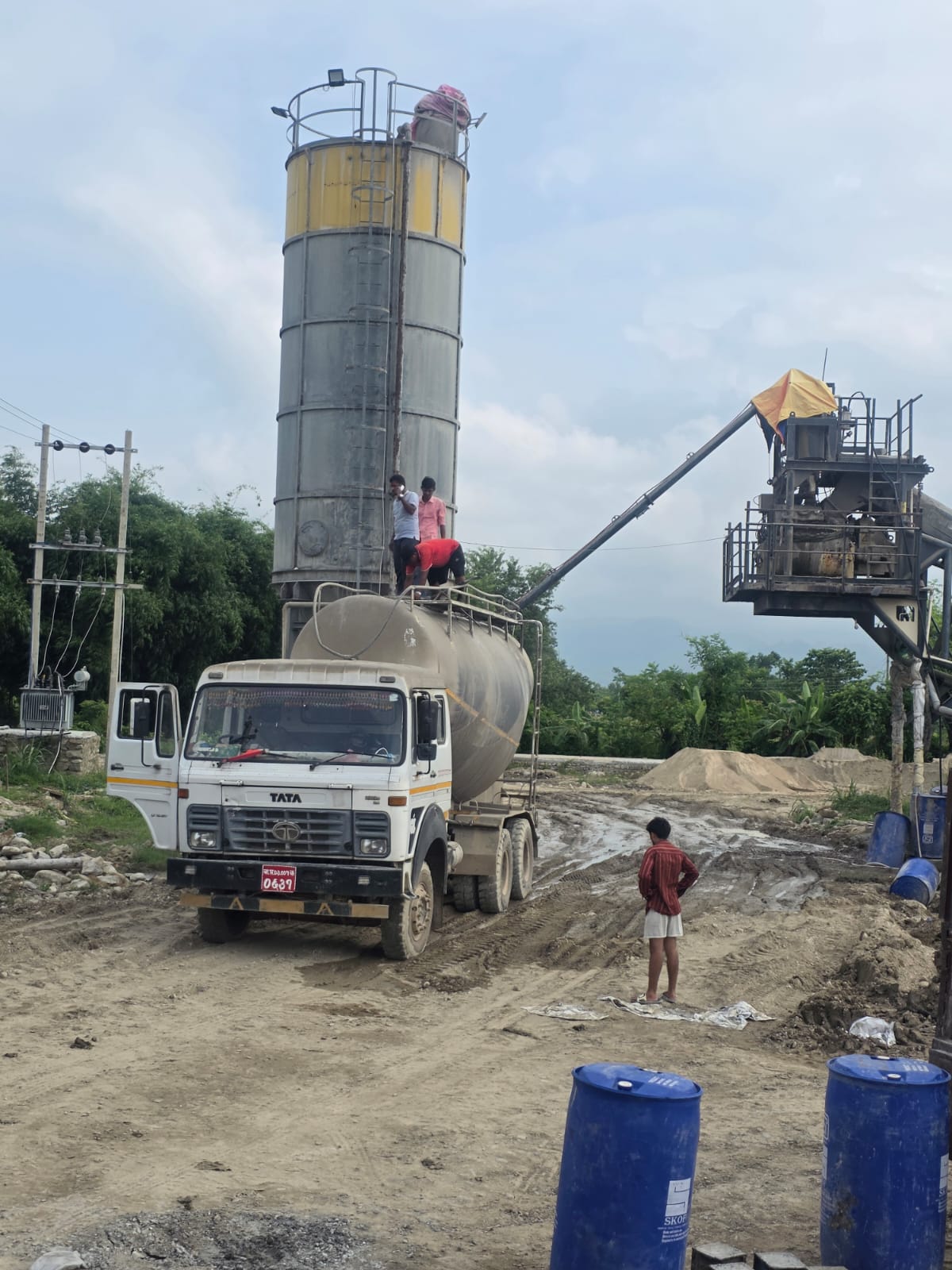 Unloading From Factory
