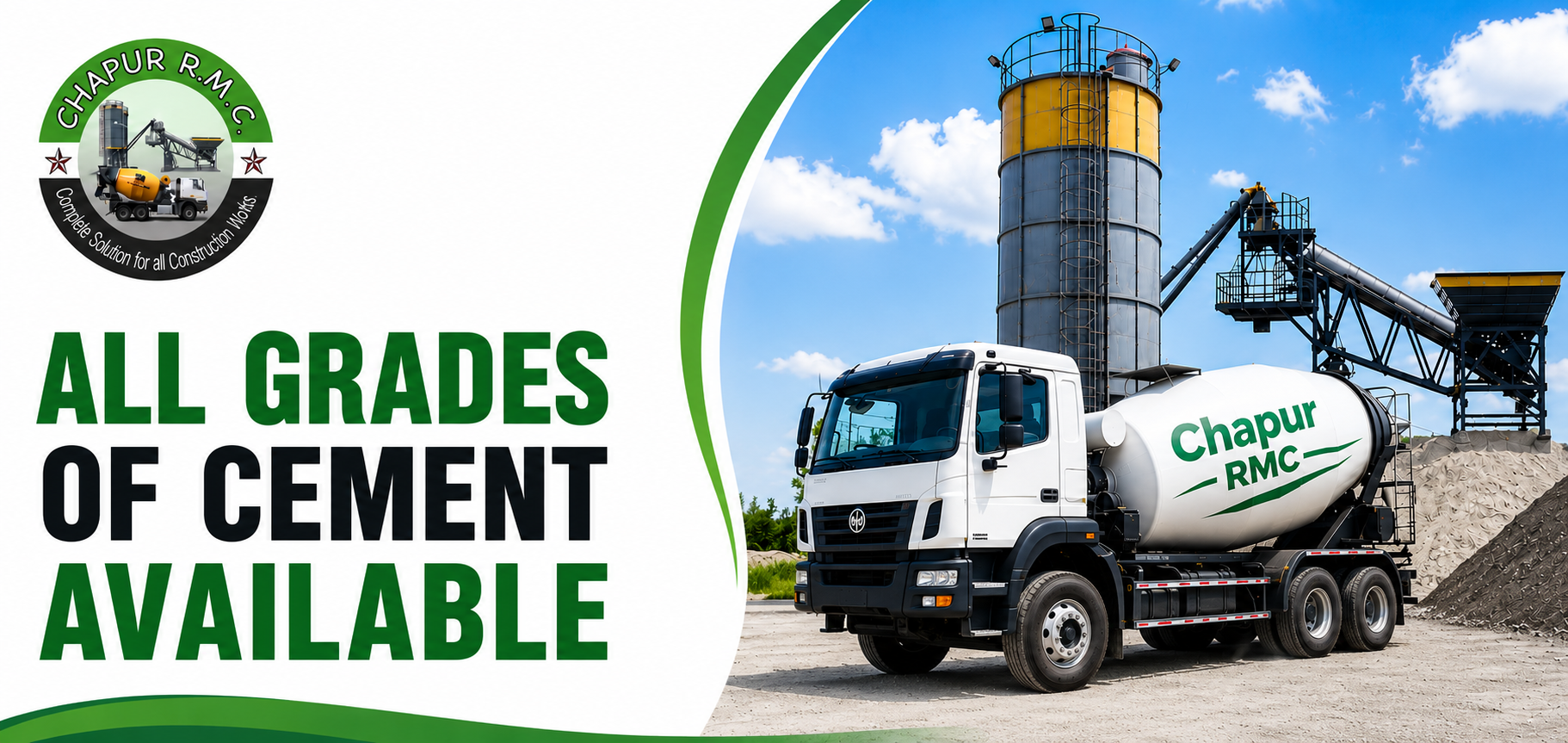 All Grades of Cement Available