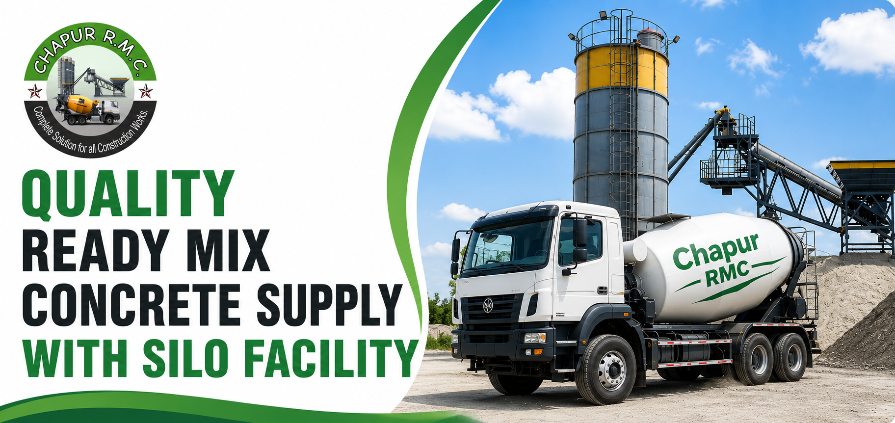 Concrete Supply with Silo